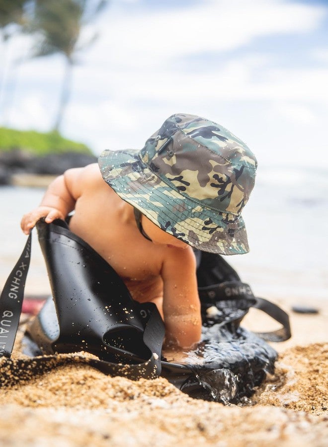 OVOY Toddler Sun Hat Bucket Boys-Camouflage Fishman Cap Packable (Camo,52cm Suggest for 2-3years Old Kids) - Image 4