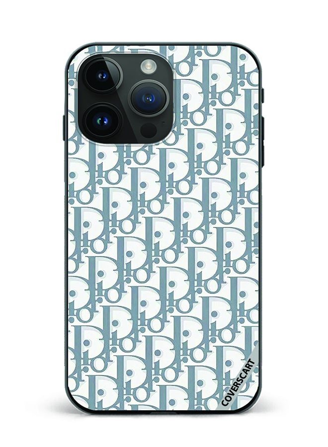 COVERSCART غطاء حماية لجهاز آبل آيفون 15 برو بتصميم ديور متعدد الألوان - Image 1