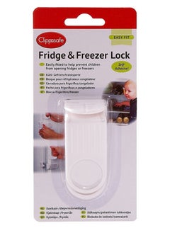 Clippasafe Fridge & Freezer Lock White  - Image 1