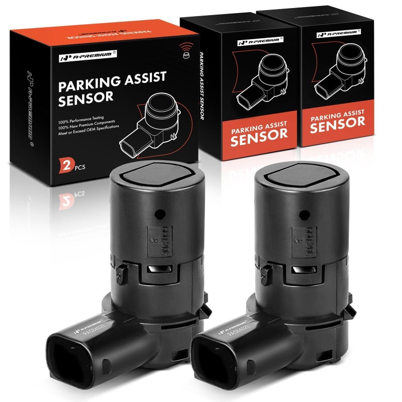 A-Premium 2-Pc Rear Reverse Backup Parking Assist Sensor Compatible With Select Ford & Lincoln & Mercury - F-150  F-250 F-350 F-450 F-550 Super Duty  Explorer  Escape  Expedition  Blackwood  Mariner - Image 1