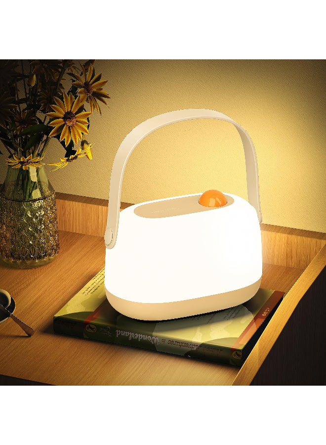 Portable Children's Night Light, Stepless Dimmable Bedside Lamp, Eye-Caring LED - Image 3