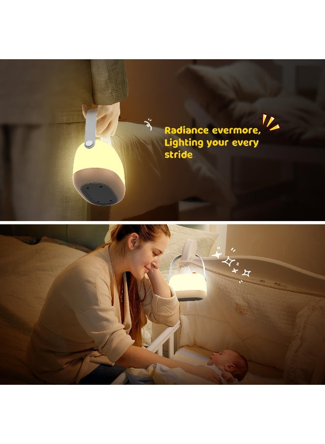 Portable Children's Night Light, Stepless Dimmable Bedside Lamp, Eye-Caring LED - Image 4