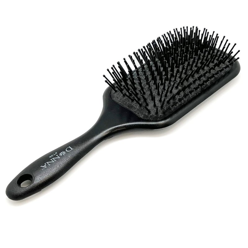 Donna Paddle Brush Large 1pc Black Brush for Medium to Long Hair, for Curly Hair, Straight Hair Brush, Hair Comb