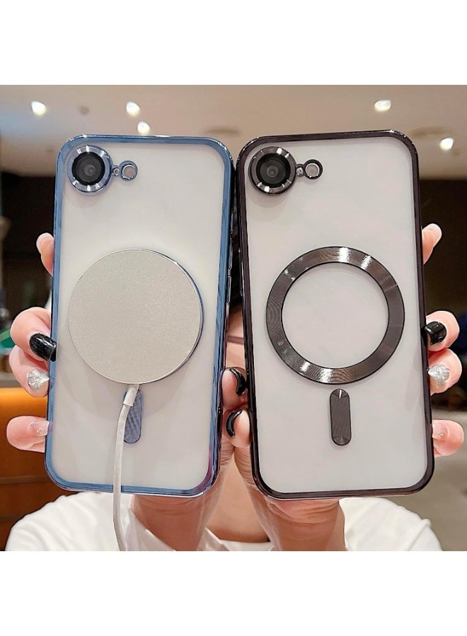 جاجيك iPhone 16e Case Cover  Compatible with MagSafe Elegant Anti-Scratch  with Camera Lens Protection Magnetic Cover for iPhone 16e 6.1-inch - Image 5