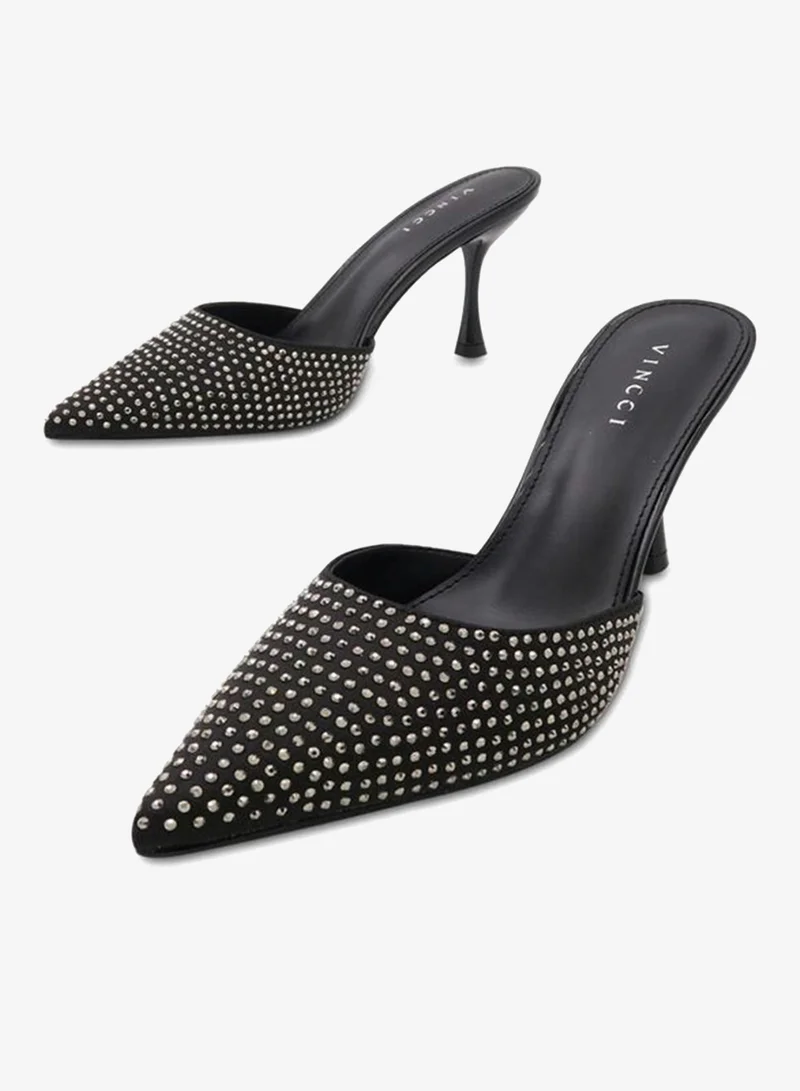 فينتشي مضخات كعب عال مدببة