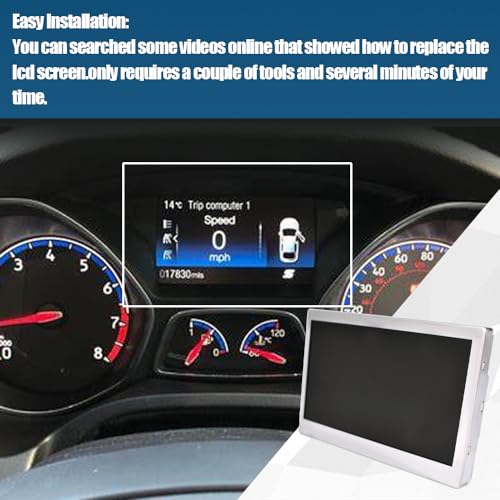 CULMKARI LCD Display Color Screen Fits for Ford 2014-2016 Escape 2013-2016 Focus 150 MPH Speedometer Instrument Replaces LQ042T5DZ11 LQ042T5DZ13A - Image 4