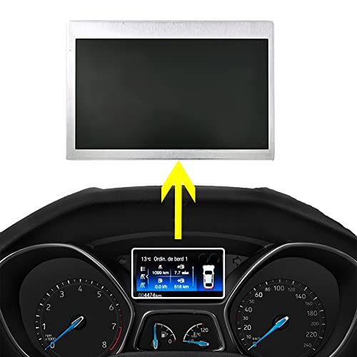 CULMKARI LCD Display Color Screen Fits for Ford 2014-2016 Escape 2013-2016 Focus 150 MPH Speedometer Instrument Replaces LQ042T5DZ11 LQ042T5DZ13A - Image 1