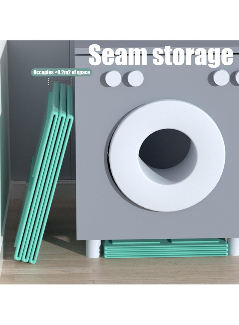 Dominy Baby Folding Bathtub, Kids Bathtub with Non-Slip Base, with Thermostatic System, for 0-5 Years Old, Travel Essential, Anti-Slip Design, Space-Saving Structure, Ideal for Bathroom Nursery Travel Hotel Daycare - Image 4