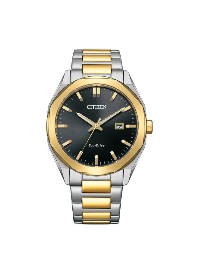 CITIZEN Men's Analog Round Shape Stainless Steel Wrist Watch BM7604-80E - 41 Mm