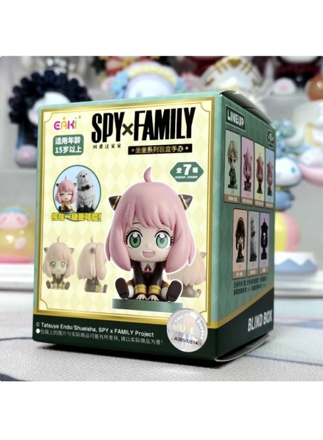 Generic Brand SPY×FAMILY EAKI Blind Box Mini Figure – Collectible Anime Character Toy (1 Random) - Image 1