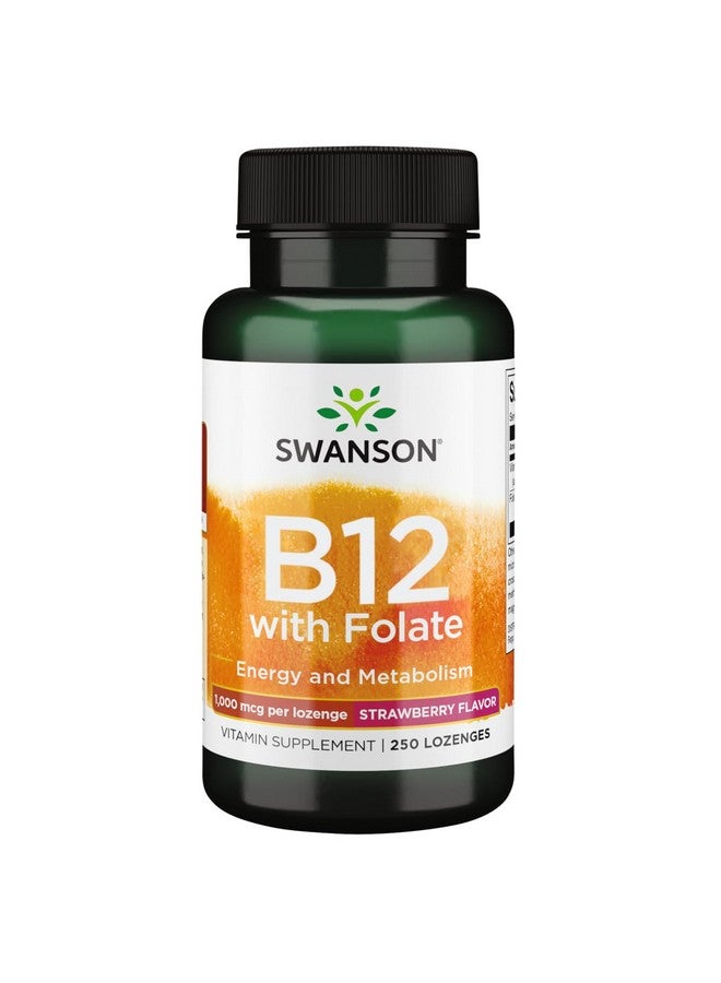 Swanson Vitamin B-12 Lozenges 1000 mcg 250 Lozenges - Image 1