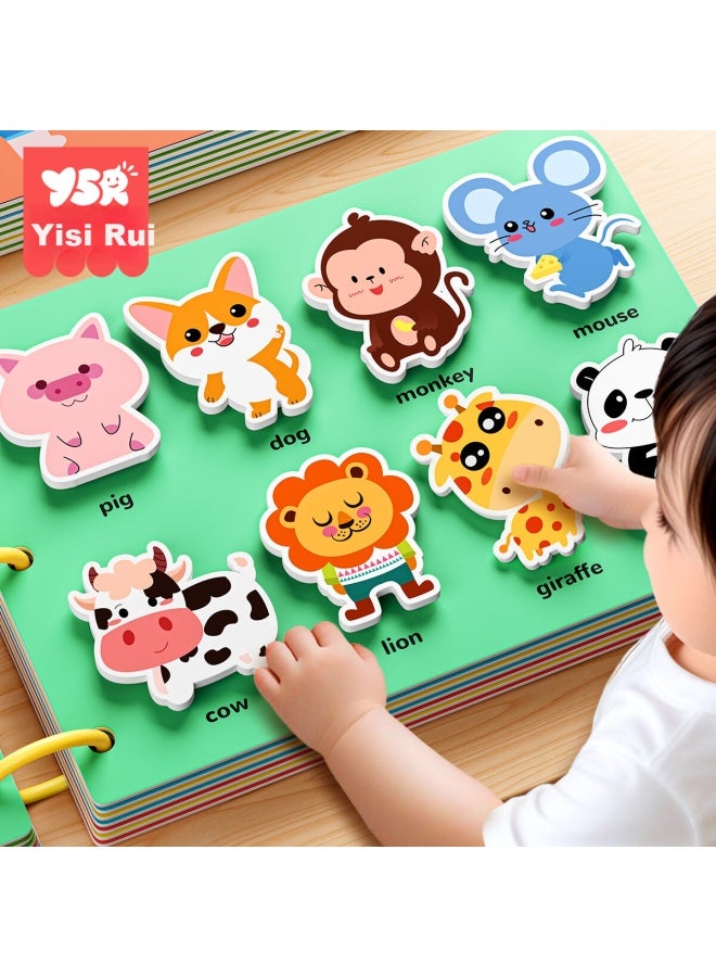 YSR Yisirian Quiet Sticker Book, Children's Magic Tape Tear-off Book, Baby 0-1 Years Old, Concentration Training, Early Education Toy - Image 1