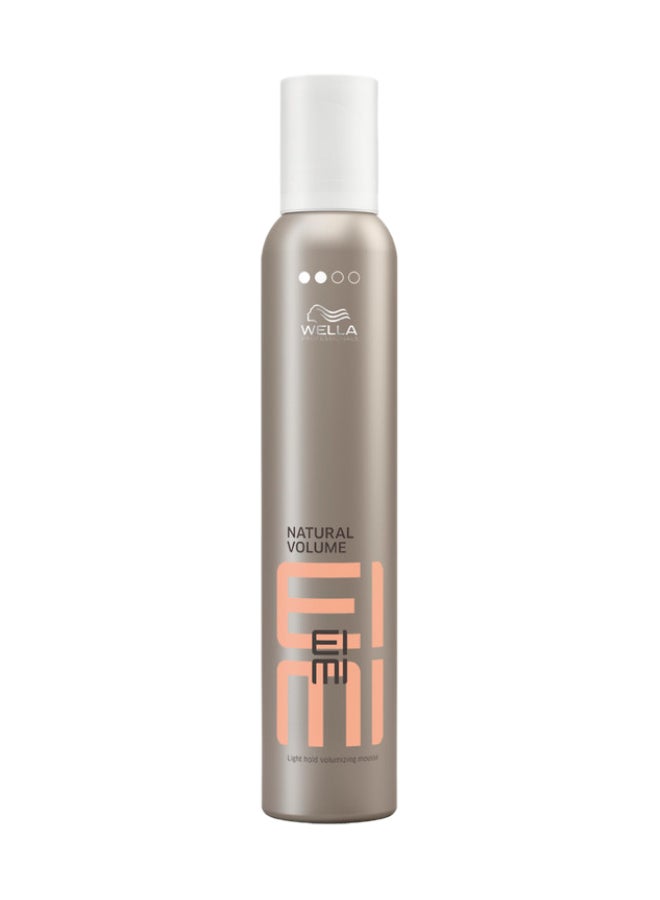 Wella Professionals Eimi Natural Volume Mousse - Light Hold Mousse For Touchable Volume, Body And A Soft Finish (300 Ml) - Image 1