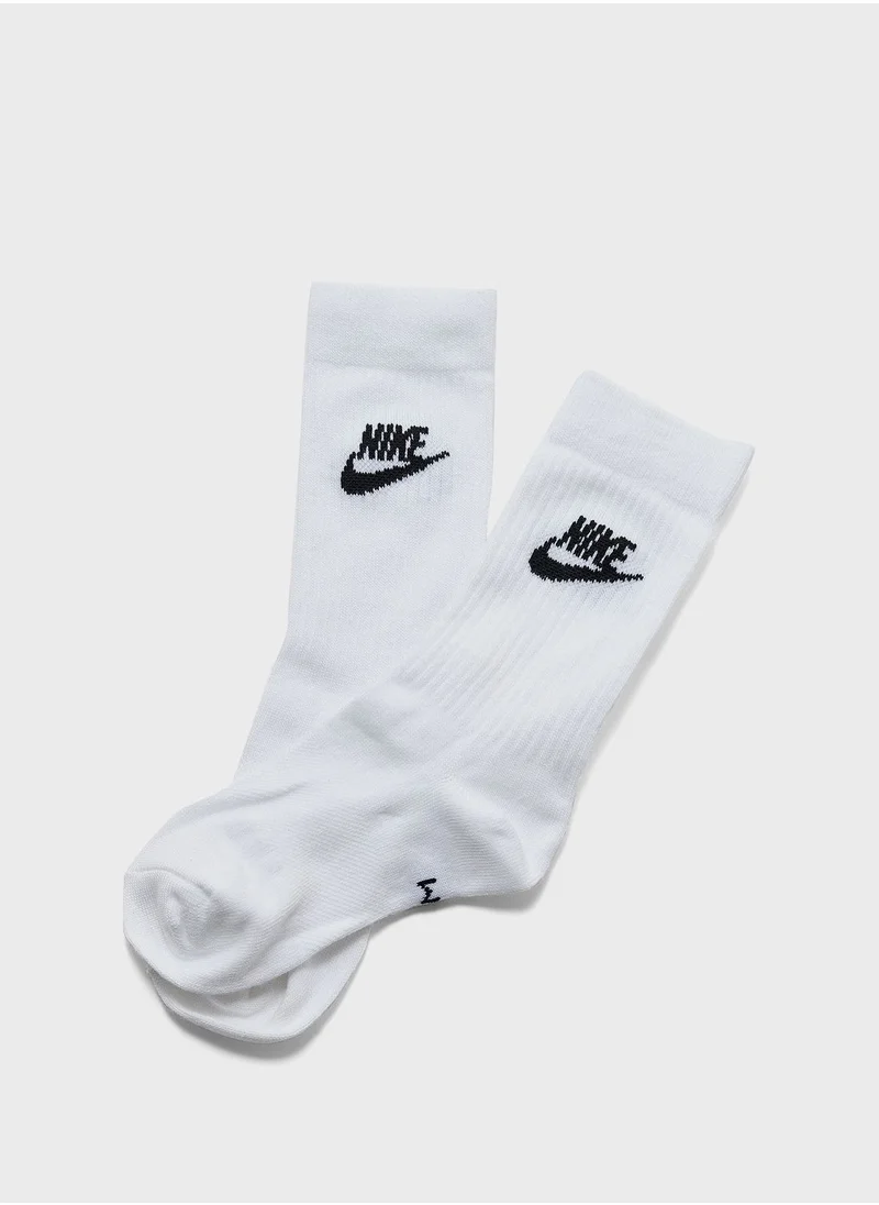 Nike 3 Pack Nsw Everyday Essential Crew Socks