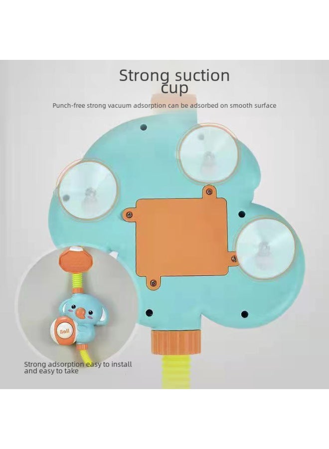 Children's Bath Toy Elephant Koala Electric Shower Sprinkler Splashing Bath Internet Red Same Style-Specifications:Bath Toy 3-piece Charging Version {boy} - Image 3
