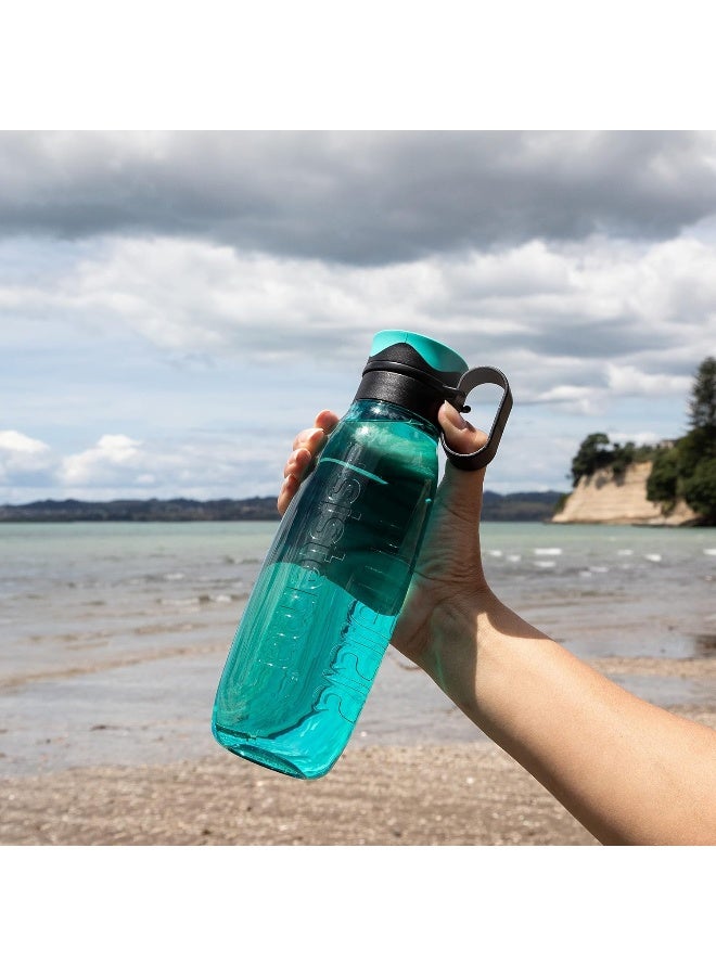 sistema زجاجة مياه رياضية من سيستما ترافيرس | 650 مل | زجاجة مياه للأطفال مقاومة للتسرب | بلاستيك مقاوم للصدمات | خالية من BPA | ألوان متنوعة (غير قابلة للاختيار) | 1 قطعة - Image 5