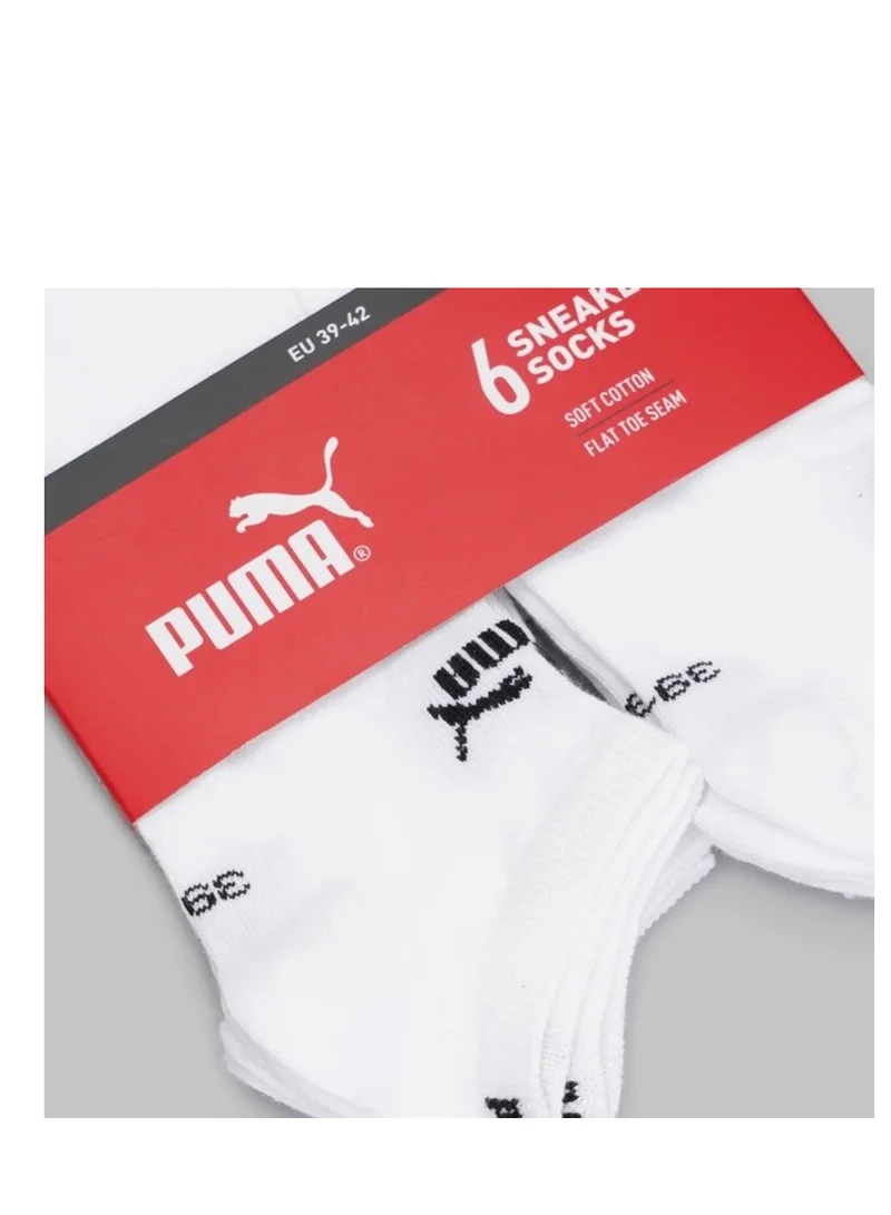 PUMA 6 Pack Elements Sneaker Socks