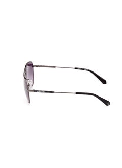 GANT Men's UV Protection Navigator Shape Metal Sunglasses GA722114B58 - Lens Size: 58 Mm - Shiny Light Ruthenium  - Image 4