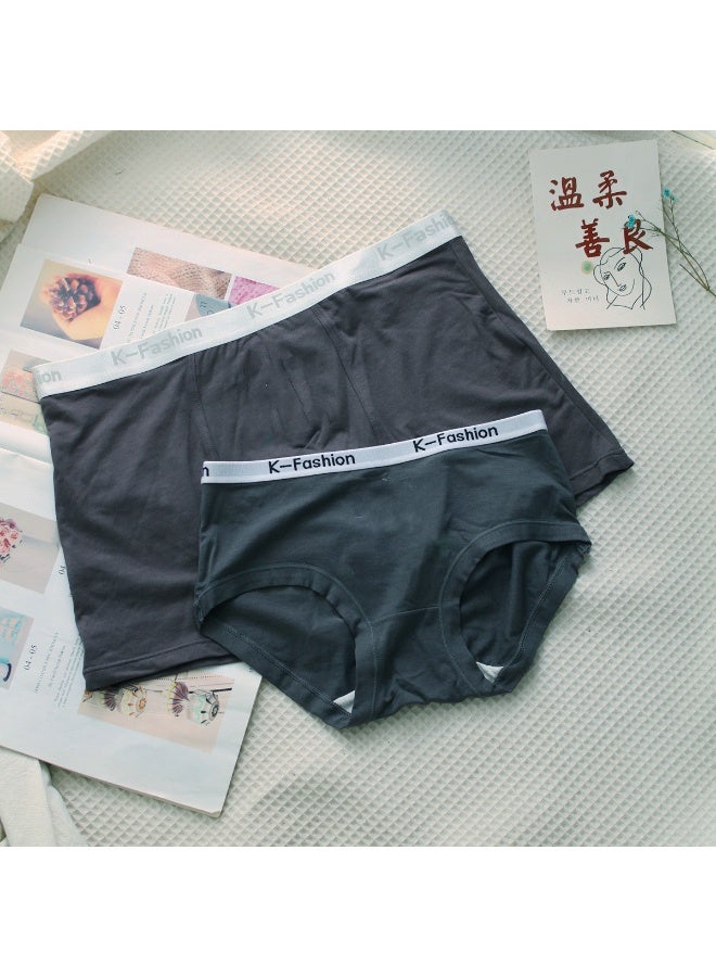 Nariele Brand New Comfortable Skin Friendly Breathable Couple Underwear Set Of 2