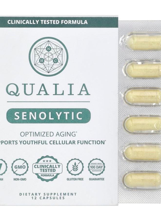 Qualia - Senolytic 12 Capsules - Image 1