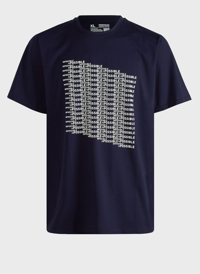 The Emirates Slogan Graphic T-Shirt  - Image 1