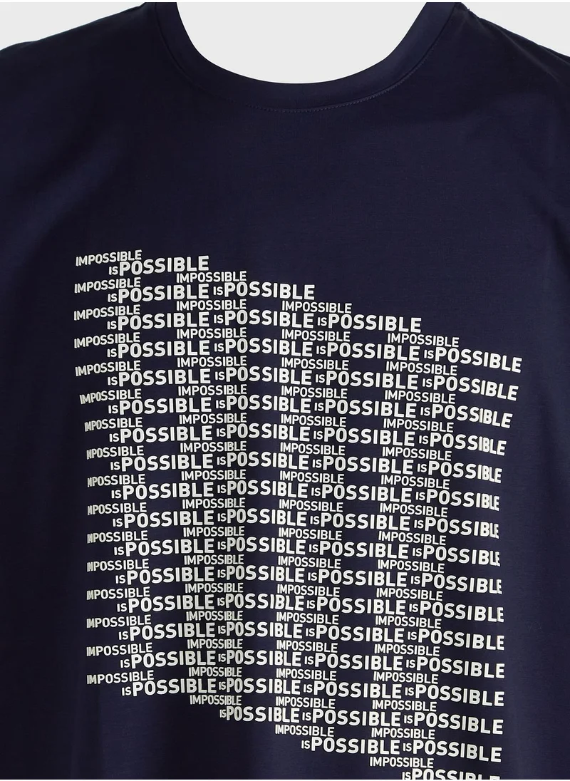 The Emirates Slogan Graphic T-Shirt