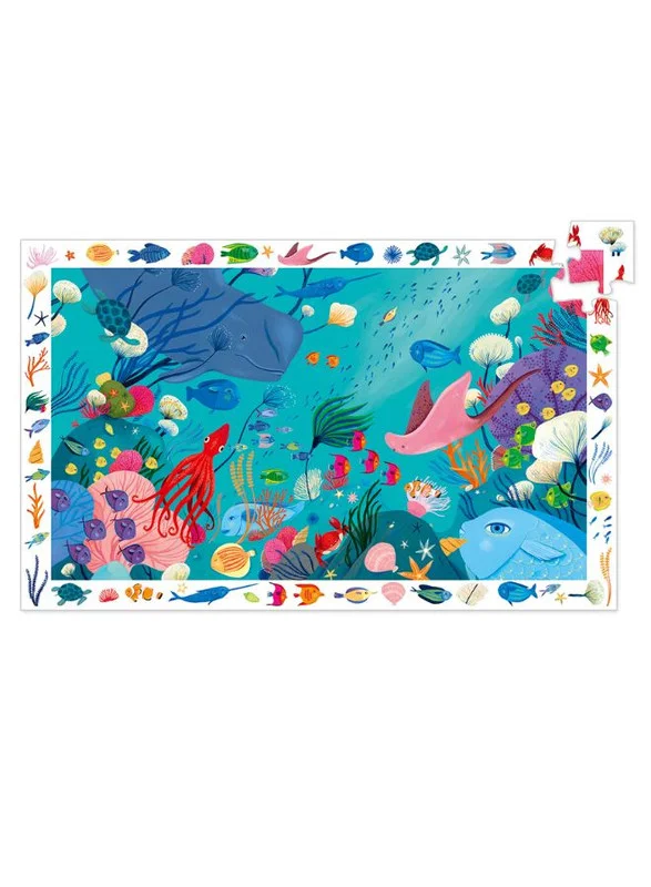 DJECO Aquatic Observation Puzzle - 54pcs