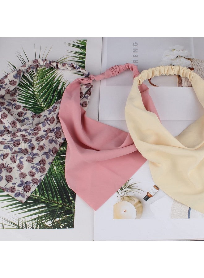 Jaciya Hair Scarfs Headband Bandana 10pcs Head Scarves Hair Accessories for Women pañuelos para la cabeza para mujer - Image 4