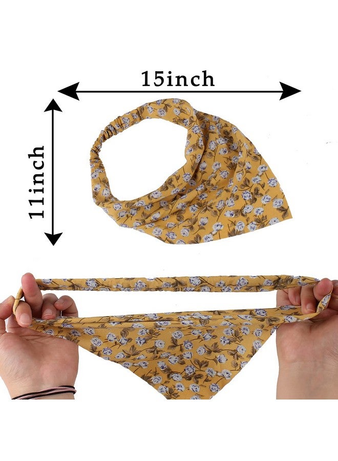 Jaciya Hair Scarfs Headband Bandana 10pcs Head Scarves Hair Accessories for Women pañuelos para la cabeza para mujer - Image 3