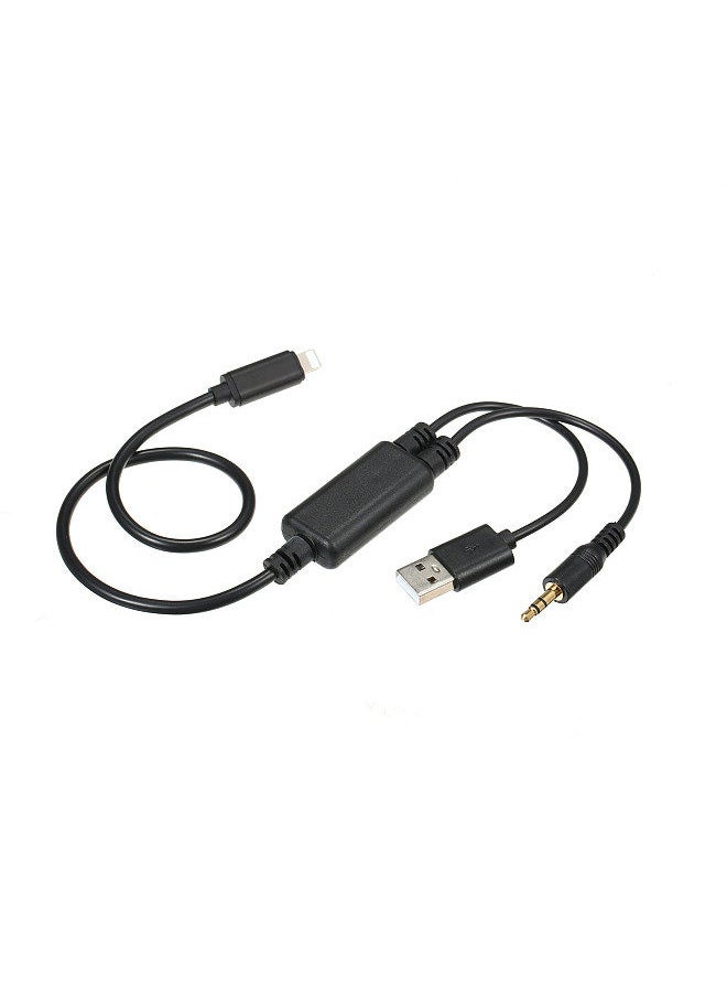 Audio USB Cable Lead AUX Adapter Replacement for BMW & Mini iPod iPhone 6 7 8 X XS XR Interface