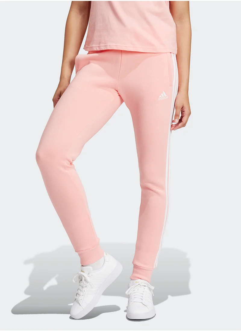 Adidas Essentail 3 Stripe Fleece Pants