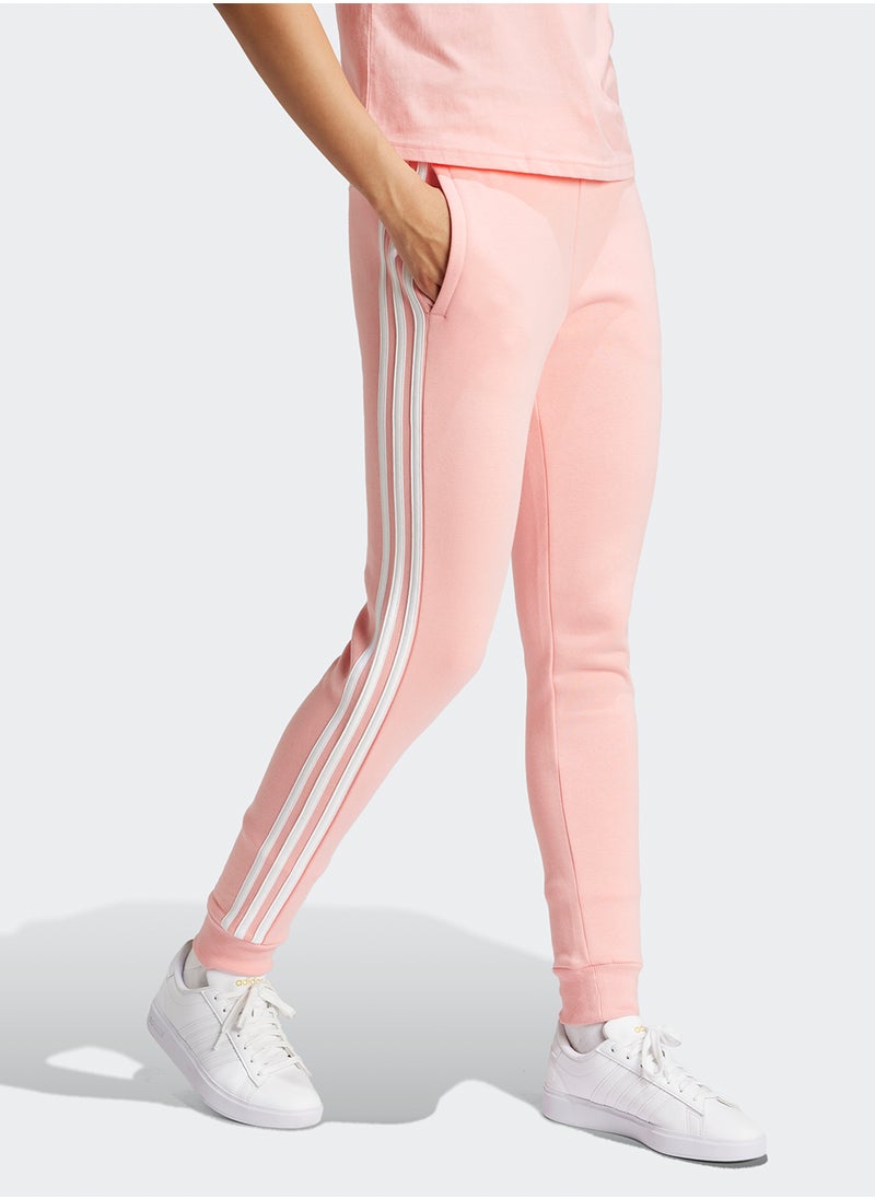 Adidas Essentail 3 Stripe Fleece Pants  - Image 1