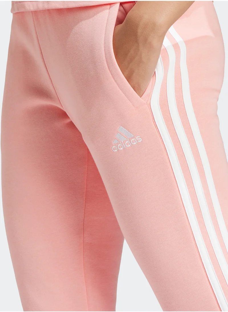 Adidas Essentail 3 Stripe Fleece Pants
