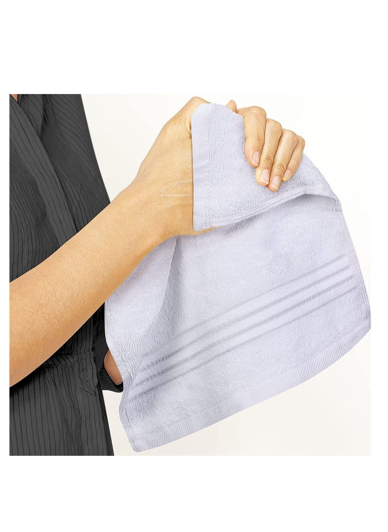 Utopia Towels - Utopia Towels 12 Pack Premium Wash Cloths Set (12 x 12 Inches) 100% Cotton Ring Spun, Highly Absorbent and Soft Feel Washcloths for Bathroom, Spa, Gym, and Face Towel (White) - Image 1