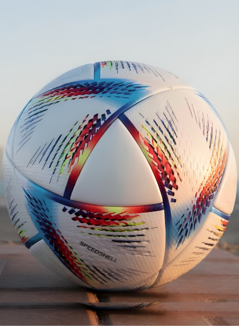 تنم كرة قدم متينة من الجلد الصناعي مناسبة لجميع اللاعبين - Image 2