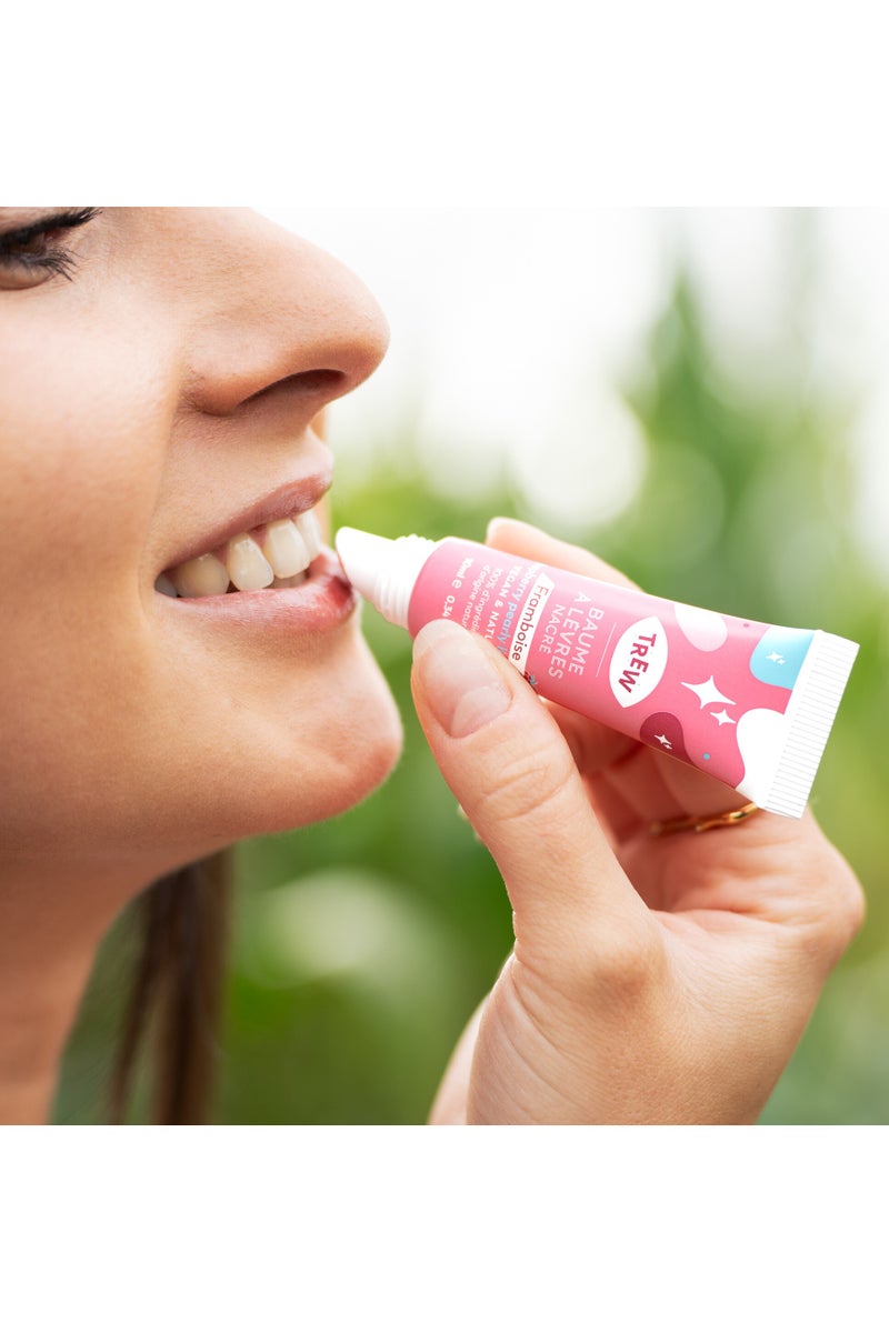 Trew Ravishing Raspberry Tinted Lip Balm - Long-Lasting Hydration, Subtle Vibrant Color, Vegan & Cruelty-Free - Image 3