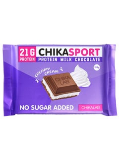 Chika Sport Collogen Protein Milk Chocolate 100g Creamy Cream