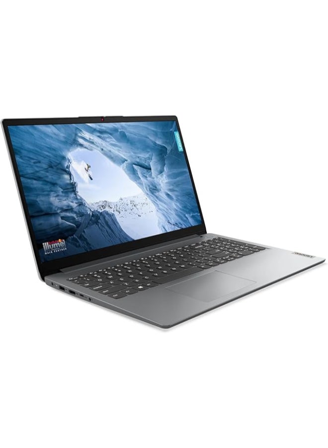 لينوفو لابتوب IdeaPad 1 15IRU7 – الجيل 13 مع معالج Intel Core i5-1335U، 16GB ذاكرة DDR4، 256 جيجابايت SSD NVMe، شاشة 15.6 بوصة FHD، رسومات Intel، ويندوز 11 هوم + سماعة ألعاب ALtec - Image 2