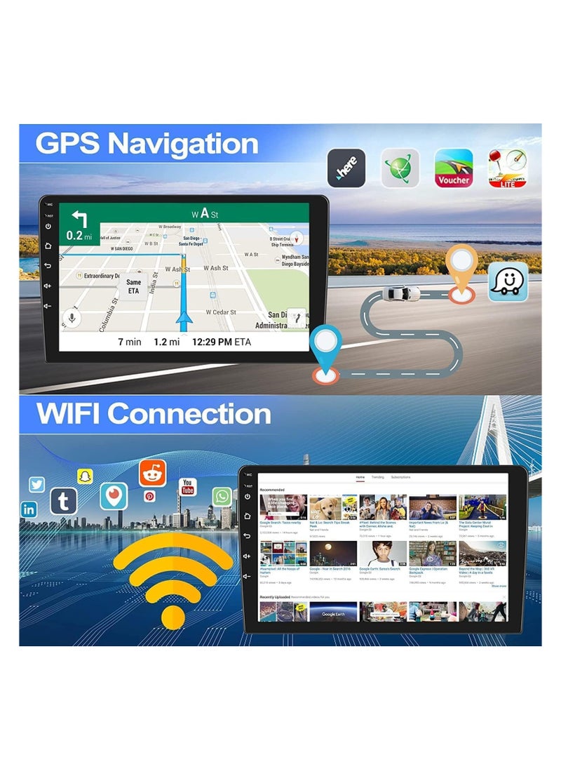SHEZA STAR Android Car Stereo for BMW X1 E84 2009 2010 2011 2012 2GB RAM 32GB ROM 9 Inch Apple Carplay, MirrorLink WiFi BT, DSP IPS Touch Screen with AHD Camera Included  - Image 4