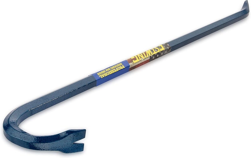 Estwing Gooseneck Wrecking Bar - 3/4" x 30" Pry Bar with Angled Chisel End & Forged Steel Construction - EWB-30 - Image 2