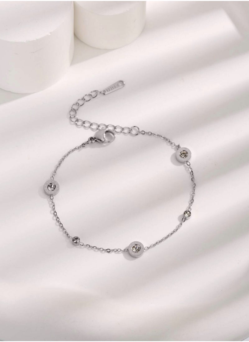 FIFTY 50 - High Quality Stainless Steel Trendy Bracelet For Women - Image 1