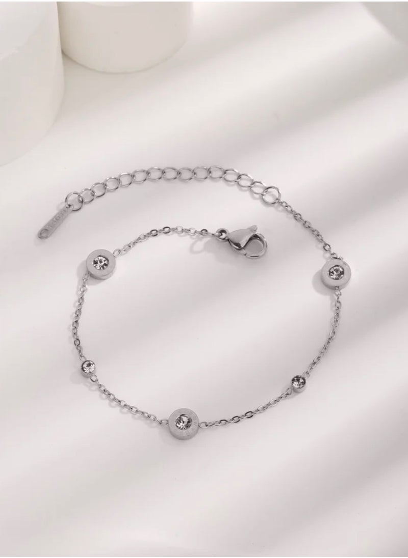 FIFTY 50 - High Quality Stainless Steel Trendy Bracelet For Women - Image 1