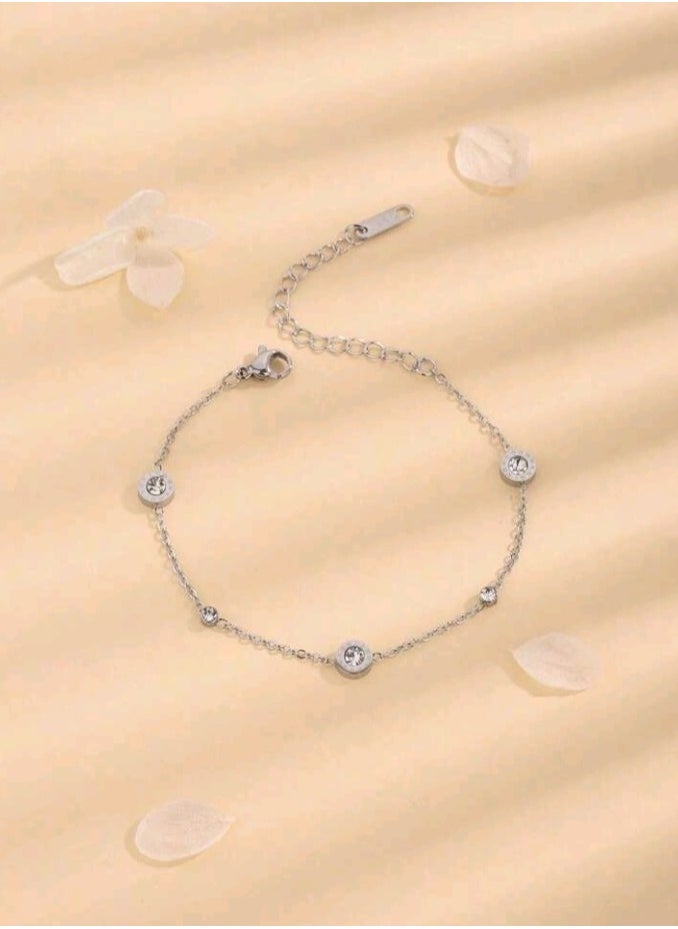 FIFTY 50 - High Quality Stainless Steel Trendy Bracelet For Women - Image 1