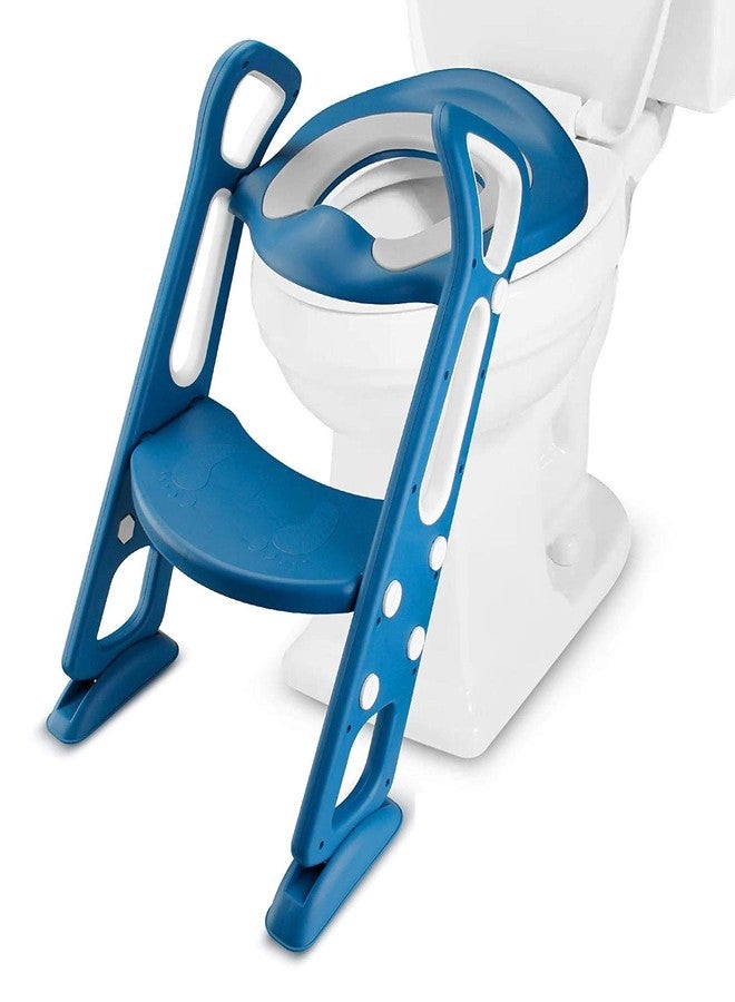 LAFILLETTE Lightweight Foldable Baby Potty Training Chair For Indoor And Outdoor Use (LAKE BLUE) - Image 1