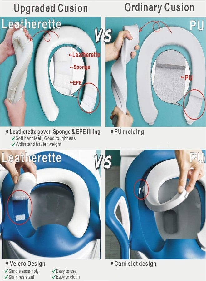 LAFILLETTE Lightweight Foldable Baby Potty Training Chair For Indoor And Outdoor Use (LAKE BLUE) - Image 5