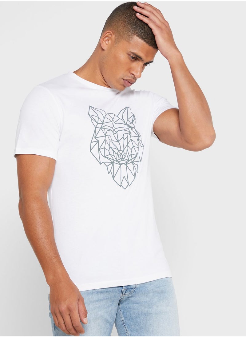 Seventy Five Wolf T-Shirt  - Image 1