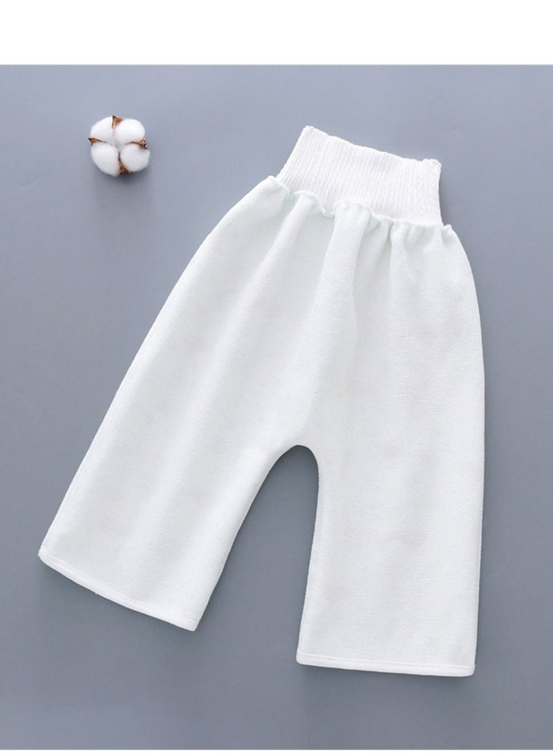Loquat Cotton Baby Pants Waterproof Underwear For Pee Nappy Diaper Pants Potty Training Blue - Image 2
