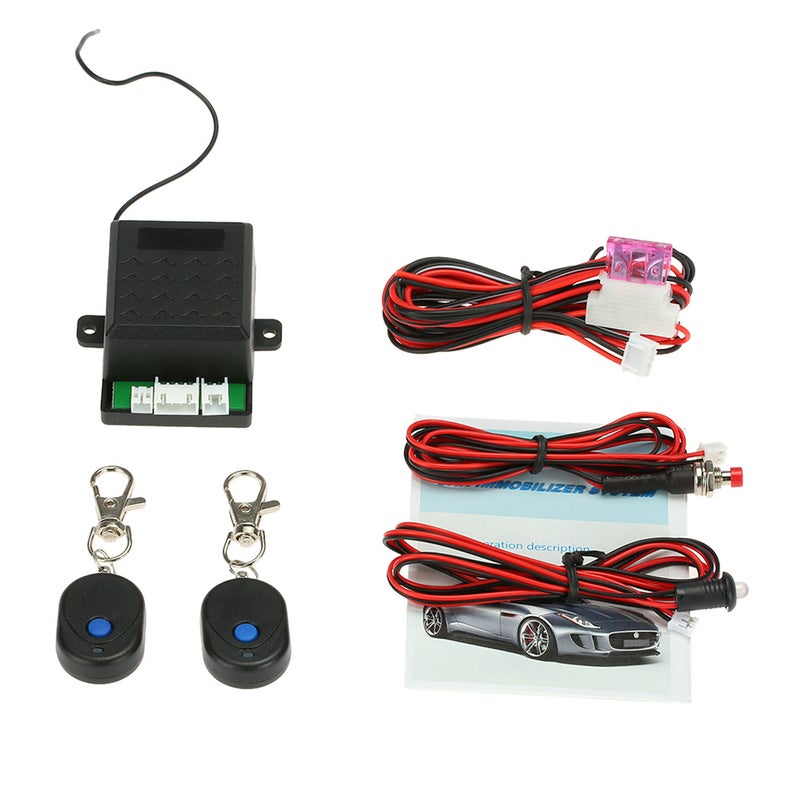 Universal Car Immobilizer Anti Theft Security System Alarm Protection with 2 Remote Controller - Image 4