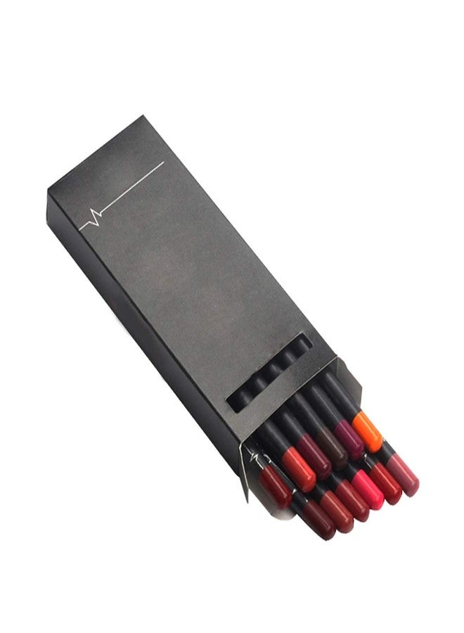 فوتابا أقلام تحديد الشفاه فوتابا مات سموث - مجموعة من 12 لونًا - Image 4