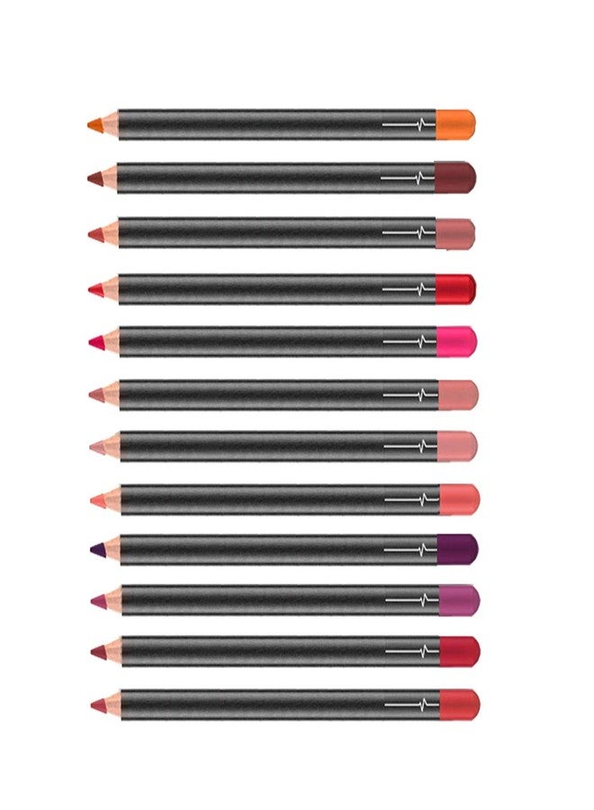 فوتابا أقلام تحديد الشفاه فوتابا مات سموث - مجموعة من 12 لونًا - Image 5